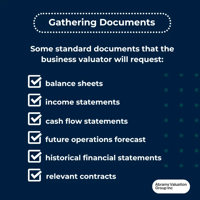 Business Valuator doc list AVGI