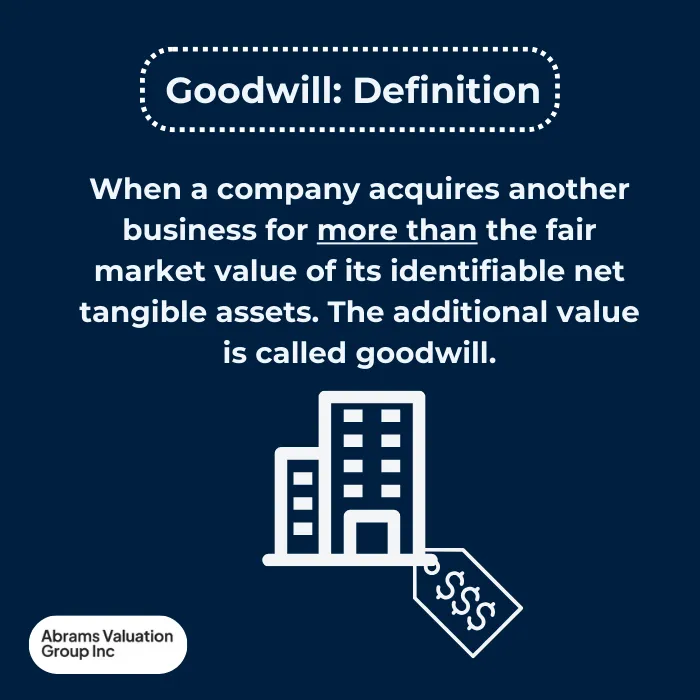 Different Types of Assets goodwill definition AVGI