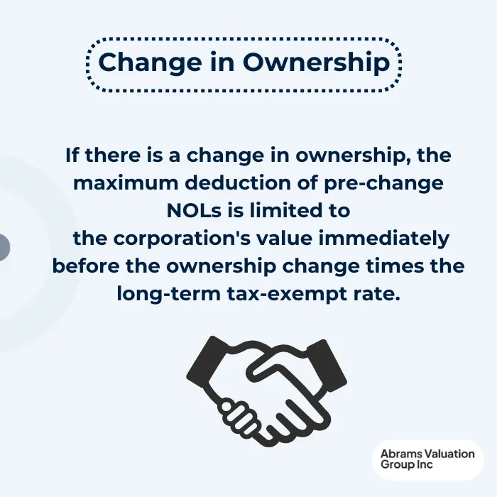 NOL carryforward rules ownership AVGI